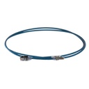 Panduit Patch Cord Cat6A, Diametro Reducido 28 AWG, Blindado S/FTP, CM/LS0H, 0.5 m., Color Blanco