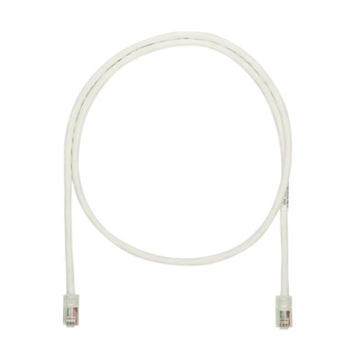 Panduit Cable de parcheo UTP Categoría 5e, con plug modular en cada extremo - 3 m. - Blanco mate