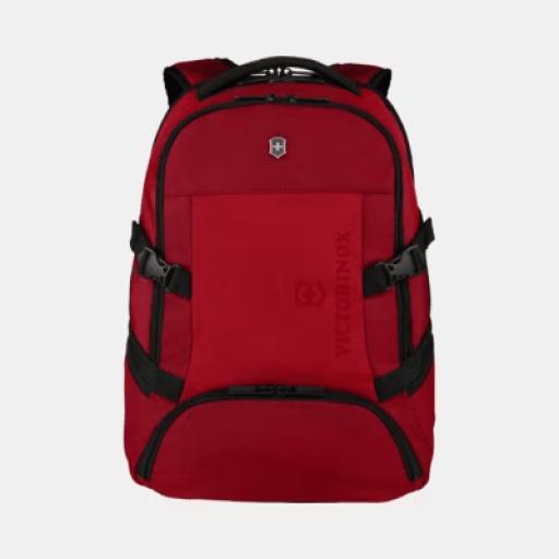 [VICTORINOX_611-417] Victorinox Mochila VX Sport EVO Deluxe Backpack / Fabricada en Poliéster Rojo.