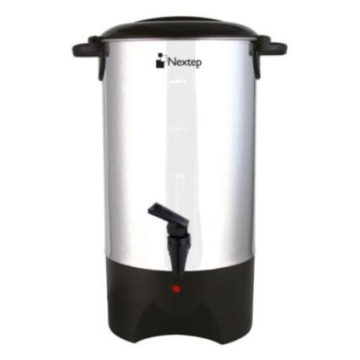 [NEXTEP_NE-683] Nextep Cafetera Nextep Percoladora Industrial 40 Tazas Acero Inoxidable con Medidor de Agua y Auto Apagado