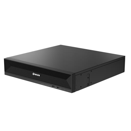 Hanwha NVR 32 Megapixel (8K) / 32 Canales IP / Soporta 8 Discos Duros / H.265 & Wisestream / Wisenet P2P / ONVIF / Compatible con Cámaras IA / Salida HDMI en 4K