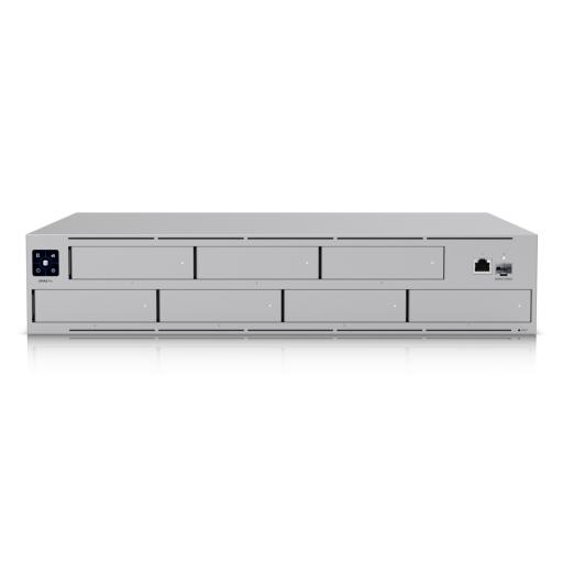 Ubiquiti Networks UNAS Pro Servidor de Almacenamiento en Red de 2U Rack con (7) Bahías para HDD/SSD de 2.5/3.5" con 1 Puerto 10GbE  y 1 Puerto SFP+ 10G