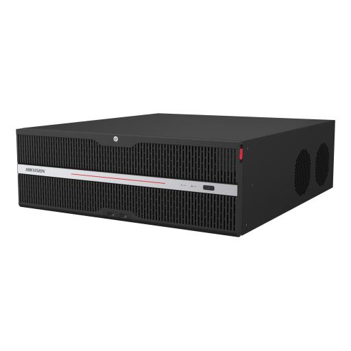 Hikvision Digital Technology [AcuSeek]  NVR 12 Megapixel (4K) / 64 Canales IP / 16 Bahías de Disco Duro / 2 Tarjetas de Red / Soporta RAID / HDMI en 4K / Soporta POS / Reconocimiento Facial / Bases de Datos / Hasta 100,000 Fotografías / AcuSearch
