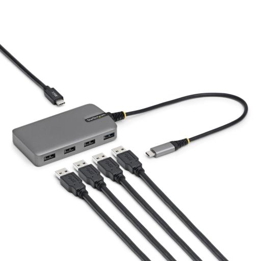 [STARTECH.COM_5G4AC-USB-C-HUB] StarTech.com HUB USB-C DE 4 PUERTOS USB-A 5GBPS - ALIMENTADO POR EL BUS