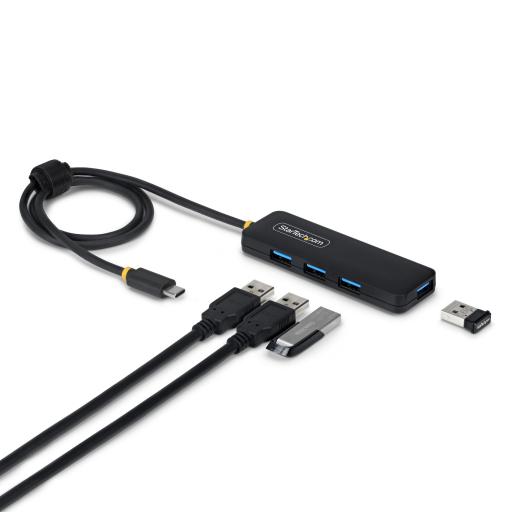 [STARTECH.COM_H5C4A-USB-HUB-2] StarTech.com HUB USB-C DE 4 PUERTOS USB-A 5GBPS - ALIMENTADO POR EL BUS
