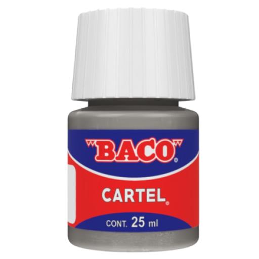 [BACO_PTPNA0105] Baco Pintura Cartel Baco 70 Plata 25ml