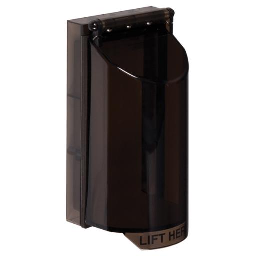 STI Cubierta De Lectora Bopper Stopper®, Sin Llave, Color Humo, Texto En Inglés  