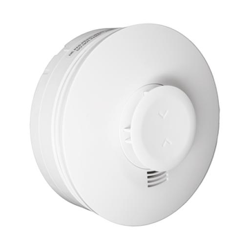 [HONEYWELLHOMERESIDEO_5800SMOKEV] HONEYWELL HOME RESIDEO Detector Inalámbrico de Humo y Calor 5800SMOKEV / 3V Litio / Detección Fotoelectrica Multicriterio / Temperatura Fija 135°F / Alerta Baja Temperatura 41°F / RF 345 MHz / Sonido 85 dBA / Compatible con Sistemas Resideo