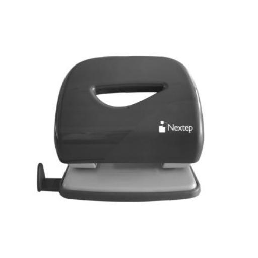 [NEXTEP_NE-121E] Nextep Perforadora Nextep Ergonomica 2 Orificios 8cm Plastica 30 Hojas