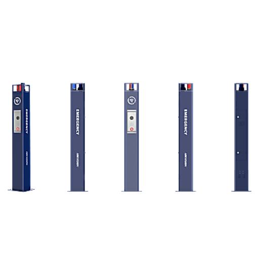 [HIKVISIONDIGITALTECHNOLOGY_DS-KEP311X] Hikvision Digital Technology Estación de Pánico / Cámara IP 4MP / Audio Bidireccional 5 m / Micrófono Omnidireccional / Altavoz 30 W / Resistente a Vandalismo / IP66 / Montaje en Piso