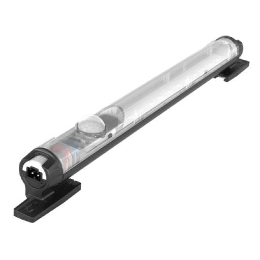 [HOFFMAN_CEL550M] HOFFMAN Lampar LED Compacta diseñada para Gabinetes de Telecomunicaciones, de 550 lm, Instalación sin Herramienta, 24-240 V