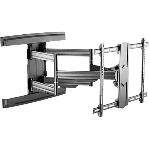 PEERLESS Soporte de Pared Articulado para Pantallas 37" a 85" / Extensión 800 mm / Capacidad de Carga 69.9 kg / Gestión Integrada de Cables / Patrones VESA Múltiples / Inclinación con Bloqueo