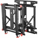 PEERLESS Soporte Muro para video wall LCD / Liberación Rápida / Para Pantallas 46"-60" / Ajuste Micro Sin Herramientas XYZ 1.5" / VESA 600x400 mm / Carga Máxima 56Kg / Gestión Integrada de Cables
