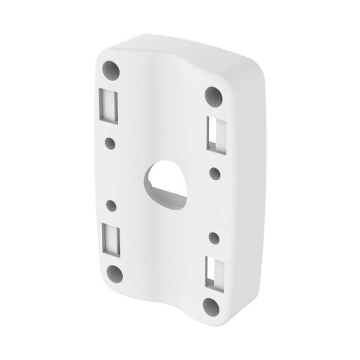 HANWHA VISION Adaptador de poste compatible con SBP-300WMW1, para usarse con domos fijos y PTZ samsung