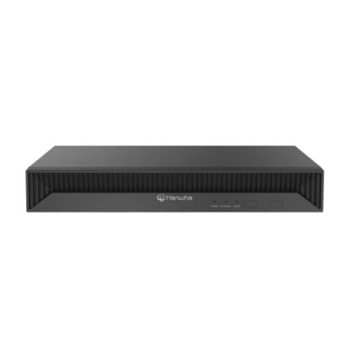 HANWHA VISION Caja de analiticos de inteligencia artificial 8 canales para camaras Hanwha, Deteccion de personas y vehiculos, conteo de personas y vehiculos, analiticos de intrusion 