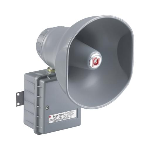 [FEDERALSIGNALINDUSTRIAL_300GCX-024] FEDERAL SIGNAL INDUSTRIAL Altavoz amplificado selectone 15W, para ubicaciones peligrosas, 24 Vca / cd , gris