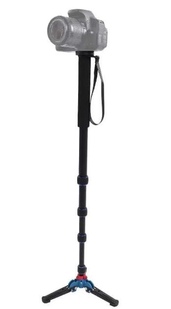 [VBESTLIFE_TRIPODE10KG] Trípode Monopie Telescópico de Aleación de Aluminio 10KG Carga Pesada Soporte de Monopié con Tornillos de 1/4 "y 3/8" para Videocámara, Cámara SLR. Vbestlife