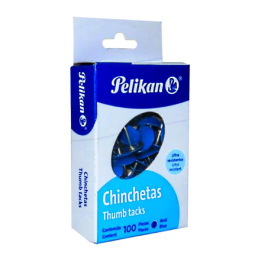 [PELIKAN_1200010] CHINCHETA PELIKAN AZUL C/100