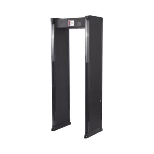 [RANGERSECURITY_INTELL-26-ZIR-W] Ranger Security Arco Detector de Metales de 6 Zonas para Intemperie con Anclaje para Fijarse al Piso. Incluye Sensor IR para evitar falsas Alarmas / Certificado por la Administración Federal de Aviación de EE. UU. (FAA)