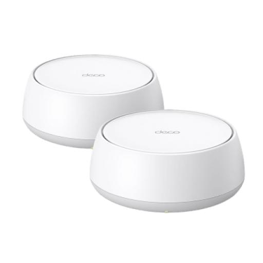 [TPLINK_DECO-BE22-2PACK] TPLINK Kit Routers Inalámbricos MESH Interior para Hogar / Doble Banda Wi-Fi 7 BE3600 Mbps / 2 Puerto 1 Gigabit WAN/LAN / 4 Antenas Internas / Operación Multi-Link MLO / Administración Mediante la App Deco (iOS, Android) / HomeShield