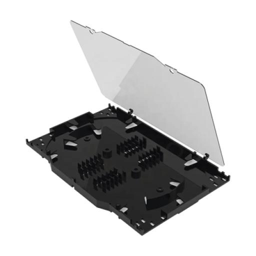 [LINKEDPRO_LP-ODF-ST-8024] Linkedpro Charola de Empalme para Fibra Óptica, Protección para 24 Empalmes de Fusión o Mecánicos, Compatible con Distribuidor LPODF8024