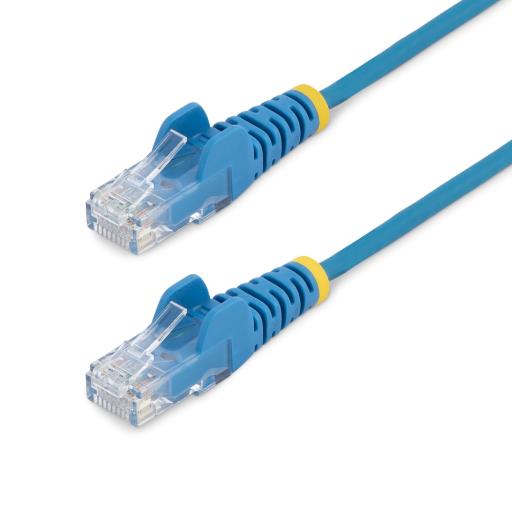StarTech.com 1.5M CAT6 NETWORK CABLE CLIPLESS BLUE