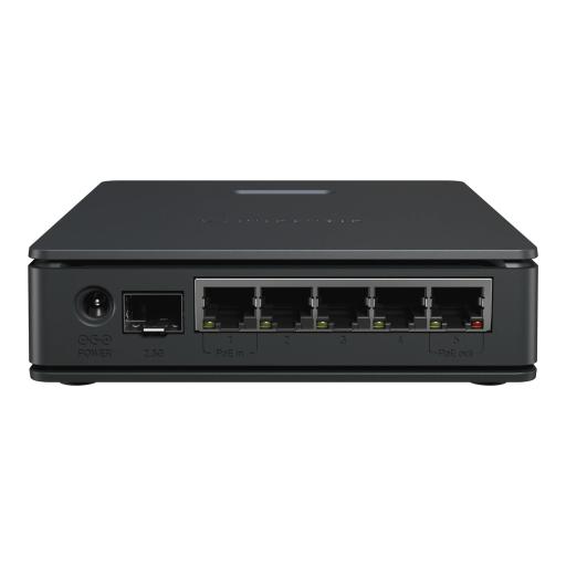 [MIKROTIK_E62IUGS-2AXD5AXT] Mikrotik Router MikroTik hAP ax S Wi-Fi 6 / Triple-cadena 5 GHz 800-900 Mbps / 5 Puertos Gigabit Ethernet / Puerto SFP 2.5 Gbps / PoE-In y PoE-Out
