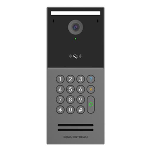 Grandstream Networks Videoportero IP Inteligente GDS3725 / 2K Ultra HD 1080p / Ángulo 127° / IA ISP con Análisis de Comportamiento / Lector RFID IC-ID NFC / Múltiples Métodos de Apertura / PoE Integrado / Protección IP66 IK10 / Interoper