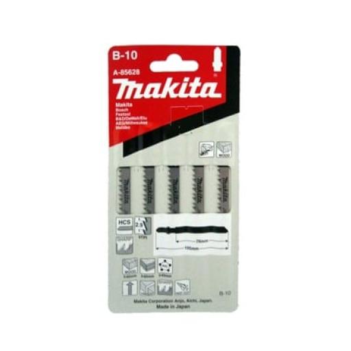 Makita Paquete de 5 sierras para caladora