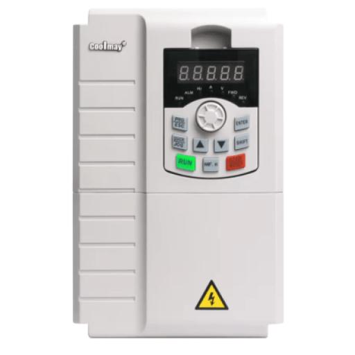 COOLMAY Variador de Frecuencia CM500 / 3 Fases 220V Entrada / 3 Fases 220V Salida / 2.2 kW / Control de Velocidad de Motor Trifásico