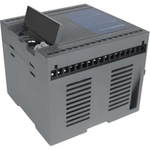 [COOLMAY_L01S-16MRT] COOLMAY PLC Compacto Coolmay L01S-16MRT / Módulo CPU con Salidas Mixtas Relay + Transistor / 26 E/S (14DI+10DO+2AO) / 2 Salidas Analógicas 0-10V/0-20mA 12-bit / 4 Ejes 200kHz Pulso de Alta Velocidad / 4 Contadores 200kHz Alta Velocidad / RS485*2 + R