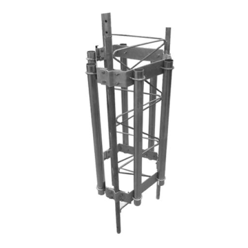 [SYSCOMTOWERS_SM-HEX-35G] SYSCOM TOWERS Herraje para 6 antenas sectoriales compatible con tramo STZ35G.
