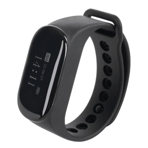 [RETEKESS_TD112] RETEKESS Reloj Buscador TD112 IPX7 / Resistente al Agua / Pantalla OLED / 180mAh / 48 Horas Standby / 80-100m Distancia de Recepción / Compatible con 50 Botones TD009 y T114 / 7 Idiomas / Almacenamiento de 10 Mensajes
