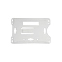 AccessPRO Porta tarjeta de plastico ABS / Transparente / Compatible con tarjetas ACCESSCARDEPC / PROCARDX o Formato CR80