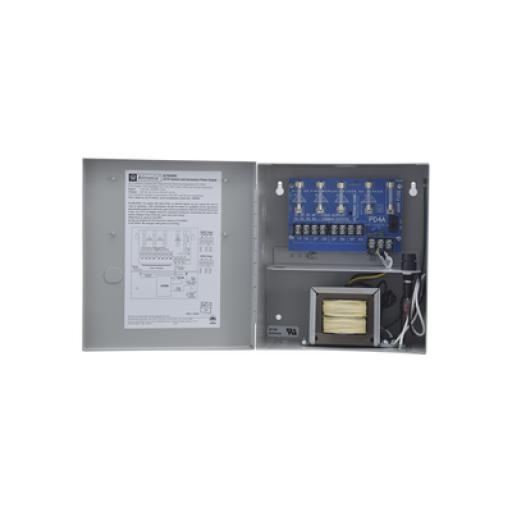 Altronix Fuente de poder ALTRONIX de 24 Vca @ 3.5 Amper o 28 Vca @ 3.0 Amper, para 4 cámaras, Con voltaje de entrada de 115 Vca, Con capacidad de batería de respaldo, Requiere batería 