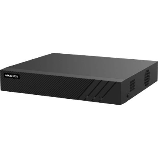 [HIKVISIONDIGITALTECHNOLOGY_DS-7604NI-Q1/4P(E)] Hikvision Digital Technology NVR 8 Megapixel (4K) (Compatible con Cámaras ACUSENSE) / 4 canales IP / 4 Puertos PoE+ / 1 Bahía de Disco Duro / Salida de Vídeo en 4K / 300 Metros PoE Modo Extendido