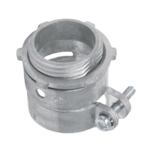 ANCLO Conector recto para tubo flexible de 4" (102 mm).