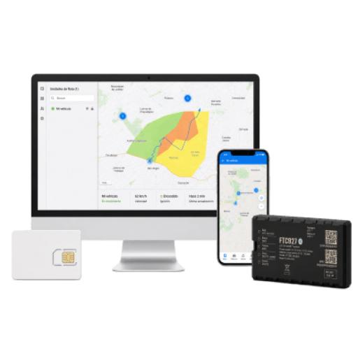 [TELTONIKA_FTC927KIT] Teltonika KIT DE Rastreador GPS Vehicular 4G LTE Cat 1/Precisión GNSS Mejorada/Anualidad de SIM600MB1Y/Anualidad de EPCOMGPSCODE