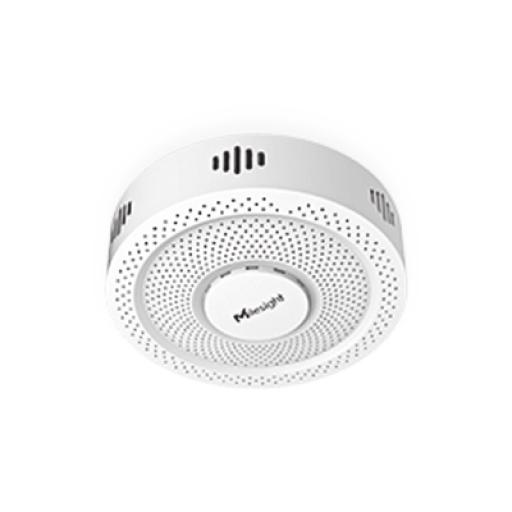 [MILESIGHT_GS-601-915M] MILESIGHT Detector de Vapeo y Humo GS601 LoRaWAN® / Sensores Múltiples (Vape, Humo, TVOC, PM1.0/2.5/10, Temperatura, Humedad) / Alarma LED y Buzzer 70dB / NFC para Configuración / IP30 / Compatible con Plataforma Milesight