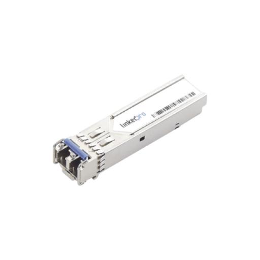 LINKEDPRO BY EPCOM Transceptor Óptico Industrial SFP+ (Mini-Gbic) / Monomodo 1550 nm / 10 Gbps / 10GBASE / Conectores LC/UPC Dúplex / DDM / Hasta 40 km