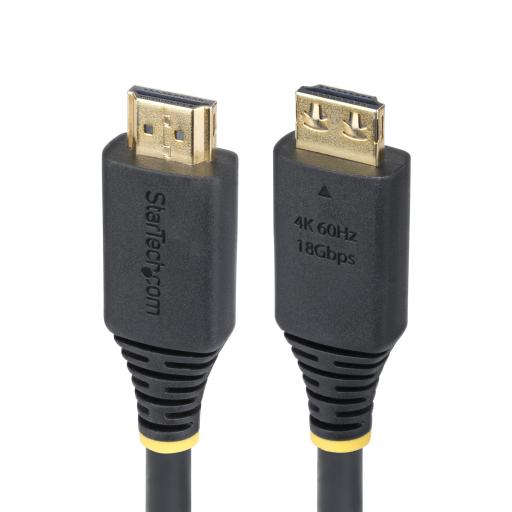 [STARTECH.COM_HDMI2-CABLE-GRIP-30C] StarTech.com CABLE HDMI ALTA VELOCIDAD 30CM CONECTORES DE AGARRE - 4K60