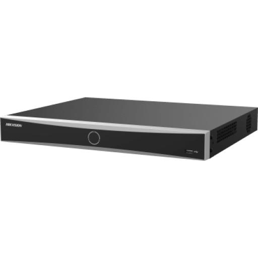 [HIKVISIONDIGITALTECHNOLOGY_DS-7608NXI-K2/8P/VPRO] Hikvision Digital Technology [AcuSeek] NVR 12 Megapixel (4K) / 8 canales IP / 8 Puertos PoE+ / ACUSENSE / Reconocimiento Facial / 2 Bahías de Disco Duro / HDMI en 4K / Alarmas I/O / 300 Metros PoE Modo Extendido