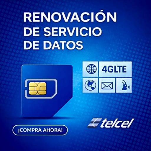 [SYSCOM_RSIM10GBTELCEL] Syscom Renovación de plan anual de servicio de 10GB para SIM TELCEL