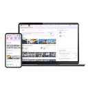 Hikvision Digital Technology Licencia Hik-Connect Teams / Gestion y Monitoreo de Video / Sin Interrupciones / Video en Vivo y Grabaciones / 64 Canales de Video / 1 Año