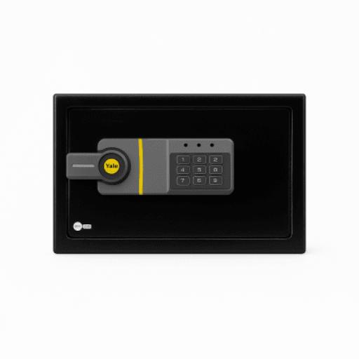 [ASSAABLOY_MX86975] Assa Abloy Caja Fuerte Electrónica Residencial / Sistema de Apertura por Código 3-8 Dígitos / Llave de Emergencia / Bloqueo de Seguridad 5 Minutos / Indicadores LED / Alimentación 4 Pilas AA / Garantía 1 Año