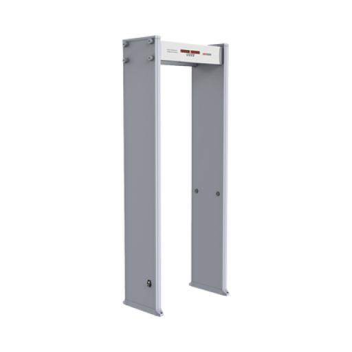 [HIKVISIONDIGITALTECHNOLOGY_ISD-SMG106C] Hikvision Digital Technology Arco Detector de Metales de 6 Zonas / Contador de Personas y Alarmas / Precisión de una Moneda 25 mm / 255 Niveles Sensibilidad / Pantalla LED 