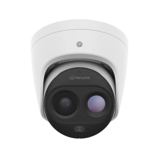 [HANWHA_TNM-C2712TDR] Hanwha Cámara Térmica Bi-Espectro TNM-C2712TDR / Detección Temprana de Incendios / Sensor Térmico QVGA y Visible 3MP / Rango de Temperatura -10°C~450°C / IP66/IP67 IK09 / PoE / Compatibilidad H.265/H.264