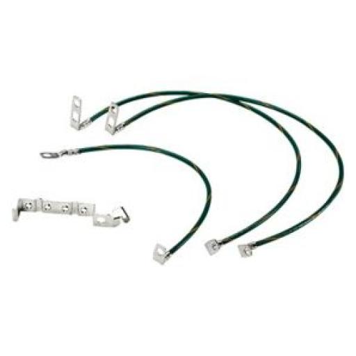 [PANDUIT_PZICGK] Panduit Kit de Puesta a Tierra para Gabinete PZICEA, Incluye Jumpers y Tornillería 