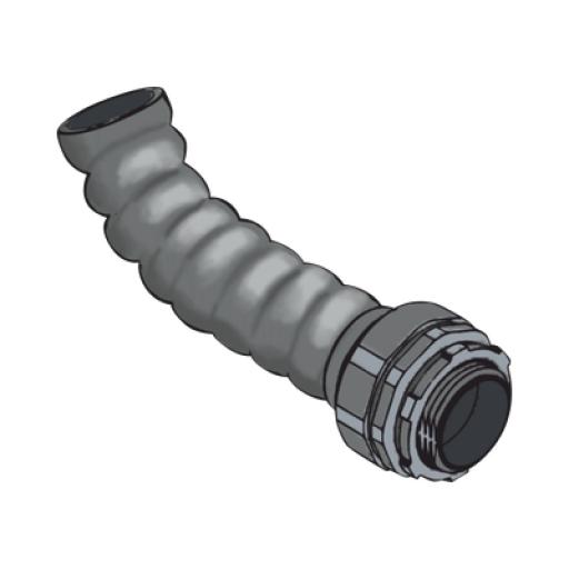 ANCLO Tubo Flexible tipo Liquidtight de 1" (25 mm) / Acero + PVC / Rollo de 20 Metros.