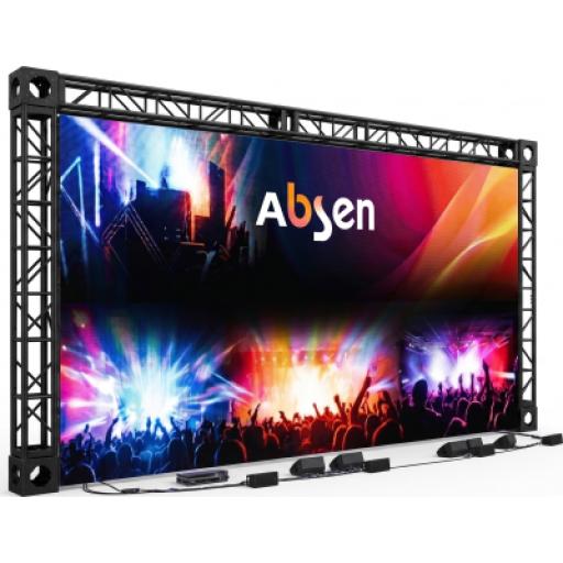 ABSEN Kit Videowall LED Exterior / Absen  / 24 Gabinetes 500 x 500 / Pitch 2.9 mm /  4000 nits / Refacciones y Flight Cases Incluidos